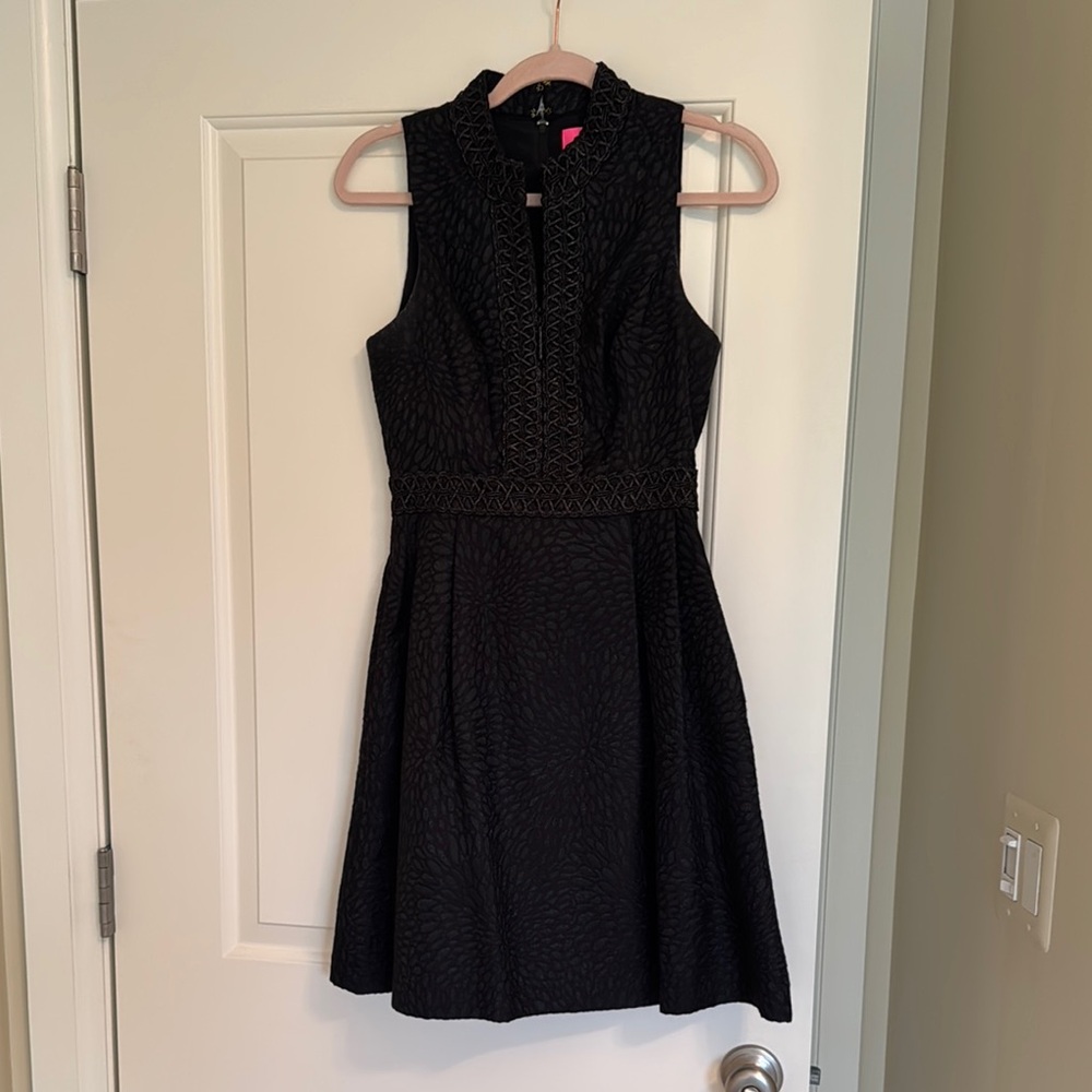Lilly Pulitzer Black Sleeveless Dress